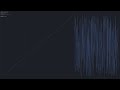 Insertion sort, 1000 elements, line graph style