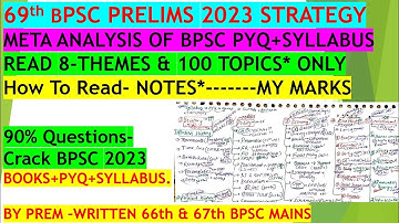 69th BPSC Prelims Strategy To Score 110+ | 69th BPSC Strategy | 69th BPSC PT Last 60 Days Strategy