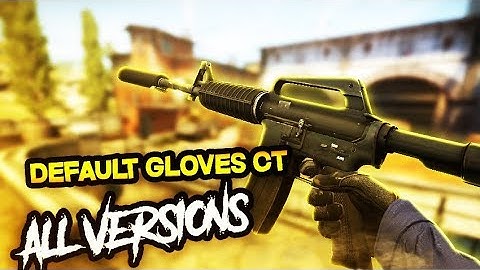 CS:GO MOD para Counter Strike Source | Default CT Gloves (v34-90)