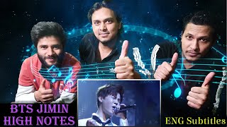 bts jimin high notes Indian reaction