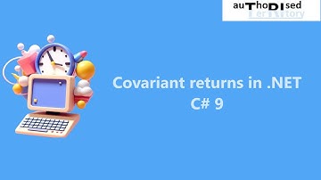 Covariant returns in .NET C# 9