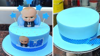 Kya apne Ye Cake Kabhi Bnaya Hai Baby Boss Cake | 1 kg baby boss cake Design