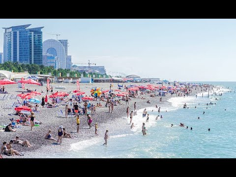 Пляж Батуми 2020 / Batumi Beach 2020 / ბათუმის პლაჟი 2020 / Батумский Бульвар 2020 / Batumi Blacksea