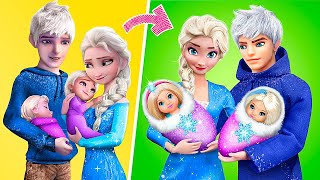 Elsa Dan Jack Frost / 10 Kreasi Frozen