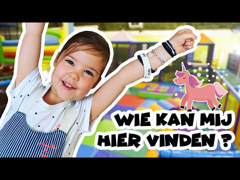 VERSTOPPERTJE IN EEN GESLOTEN INDOORSPEELTUIN !!