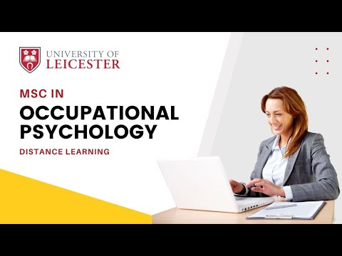 MSc In Occupational Psychology (BPS Accredited) By Distance Learning | University Of Leicester