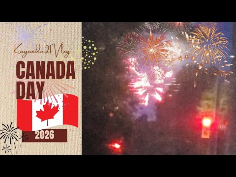 Canada day Fireworks 🎆 🇨🇦 #kaganda21vlog #shortsvideo #fireworks #canada #canadalife #satisfying