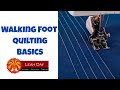 Walking Foot Quilting Basics and Quilting Straight Lines with Leah Day