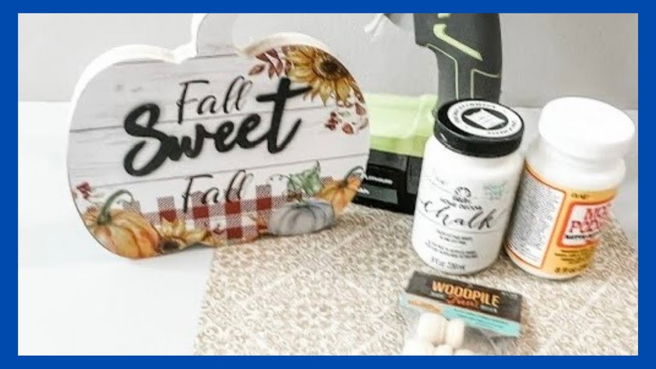 Diy Fall Riser Pumpkin Riser DIY || Fall Decor DIY || Just 1 Quick Craft - YouTube