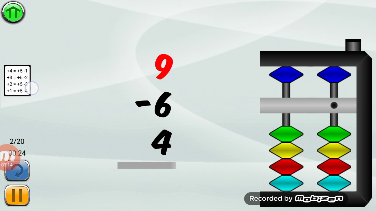 الجمع والطرح بالعداد الصيني بإستخدام قاعدة أصدقاء 5 درس ٣ مع الأستاذ زكي الشعلة Youtube