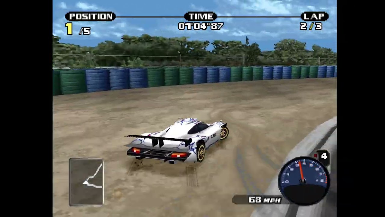 Need For Speed: Porsche Unleashed - GT1 CUP Modern Era | Porsche 911 GT1 (PS1)