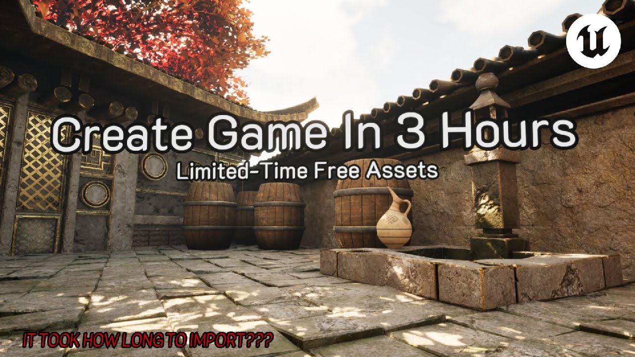 3 Hour Game Using Unreal Free February Assets