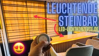 Luxus Hausbar Marmor Steinplatten Beleuchtung Mit Led Cct
