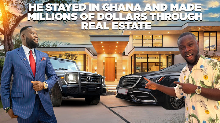 How This Young Ghanaian Real Estate Entrepreneur Made it in Ghana without Traveling to the USA