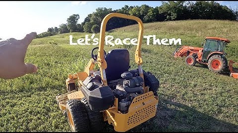 #109, Kubota MX 5400, Land Pride Brush Cutter, Cub Cadet ProZ 972, Yanmar, Straighten Up The Place