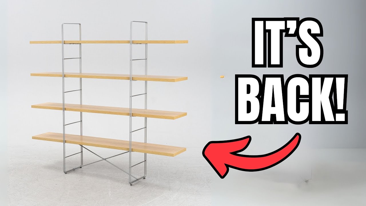 The IKEA ENETRI Shelf is BACK! (Byakorre Line) - YouTube