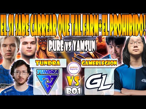 TUNDRA vs GAMERLEGION [BO1] PURE, BZM, 33 VS YAMSUN, SPEEED - BLAST SLAM VI 2026 - DOTA 2