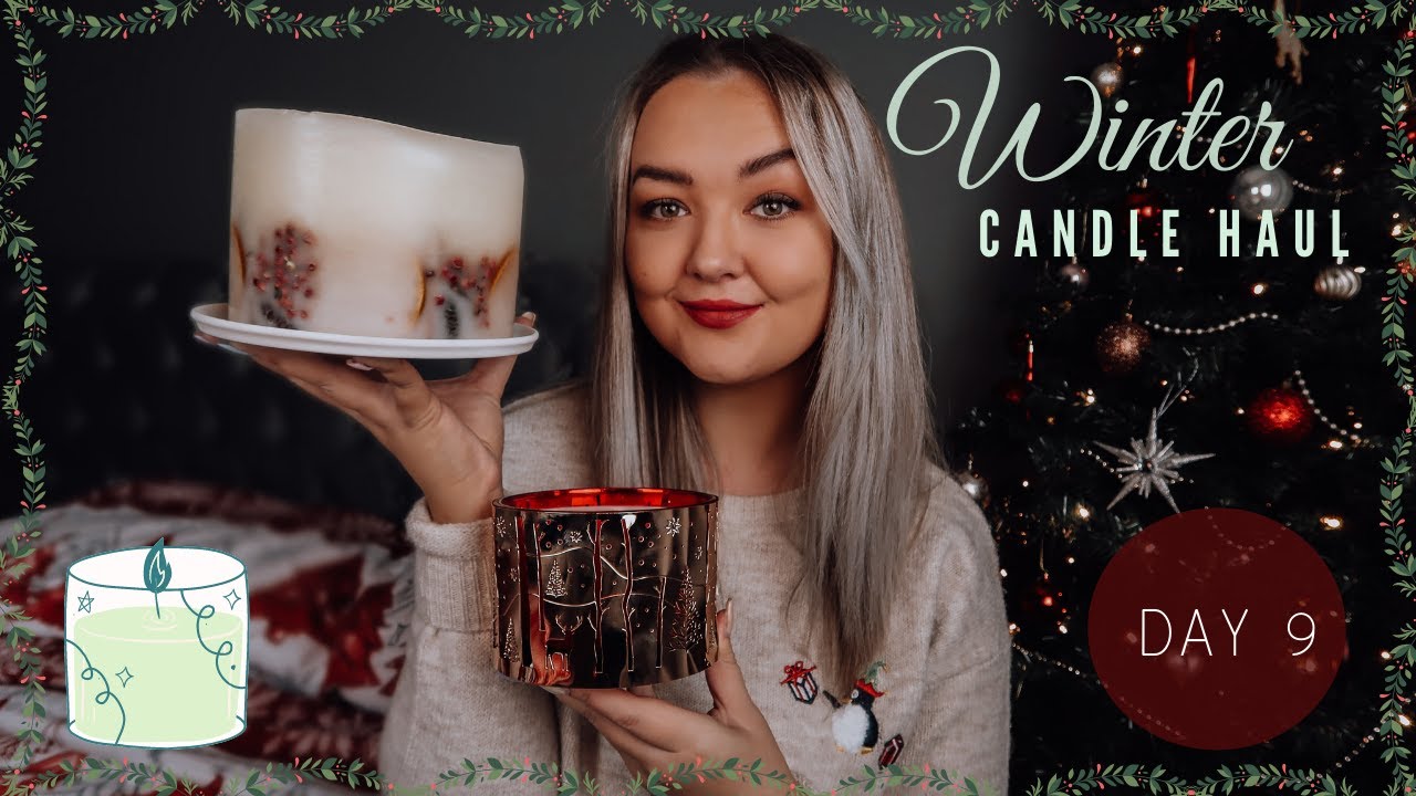 WINTER CANDLE HAUL 2020 YANKEE CANDLE, HOMESENSE, THE WHITE COMPANY