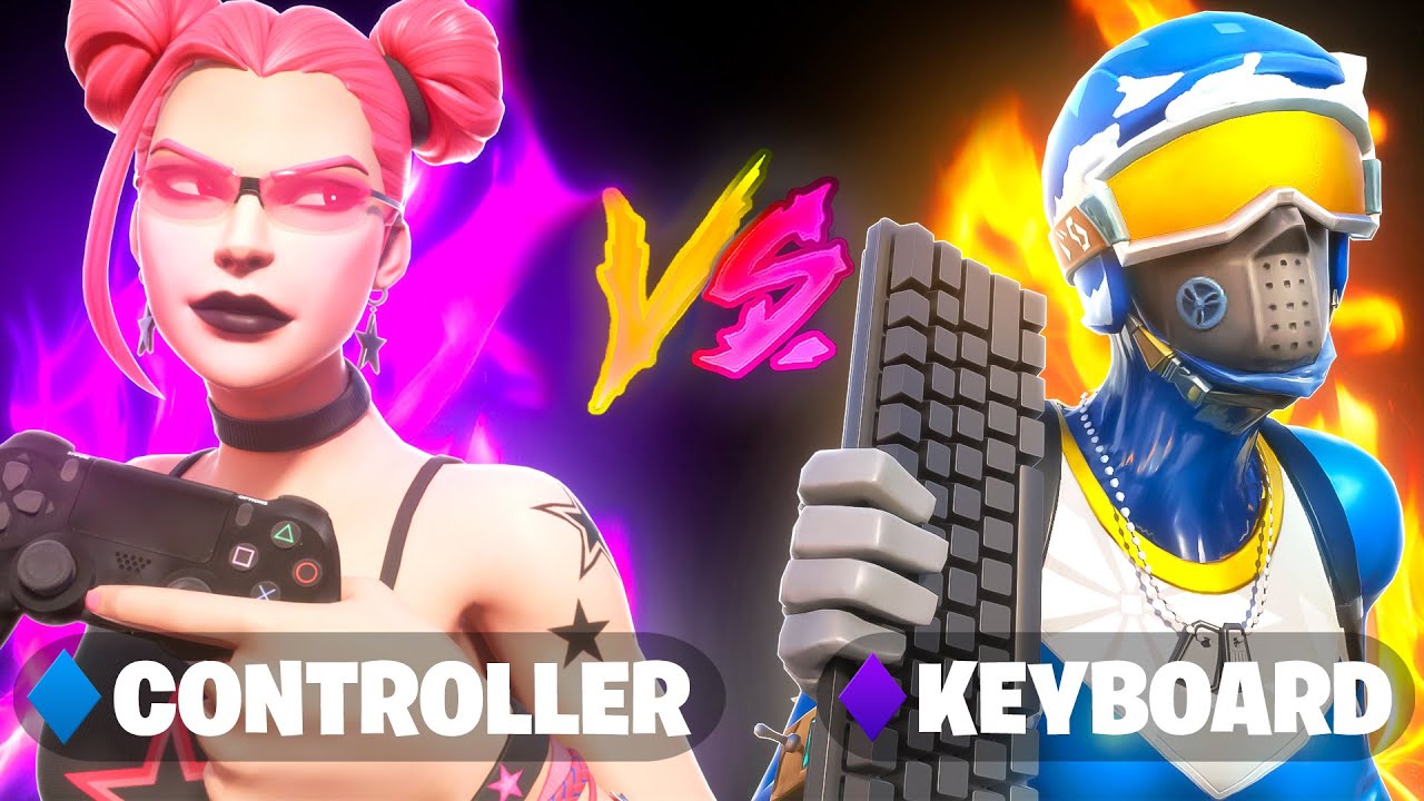 I Hosted a CONTROLLER vs KEYBOARD 1v1 Tournament for $100... - YouTube