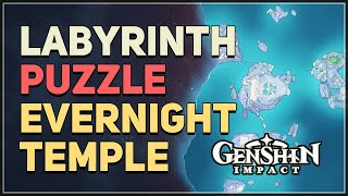 How to solve Evernight Temple Labyrinth Puzzle Genshin Impact screenshot 2