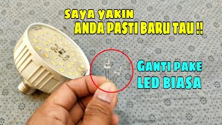 Servis Lampu MATI Pake LED BIASA Ternyata LEBIH TERANG