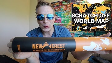 Newverest Scratch off Map