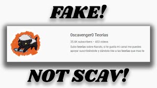 This YouTuber Committed Identity Theft (0scavenger0 Teorías)