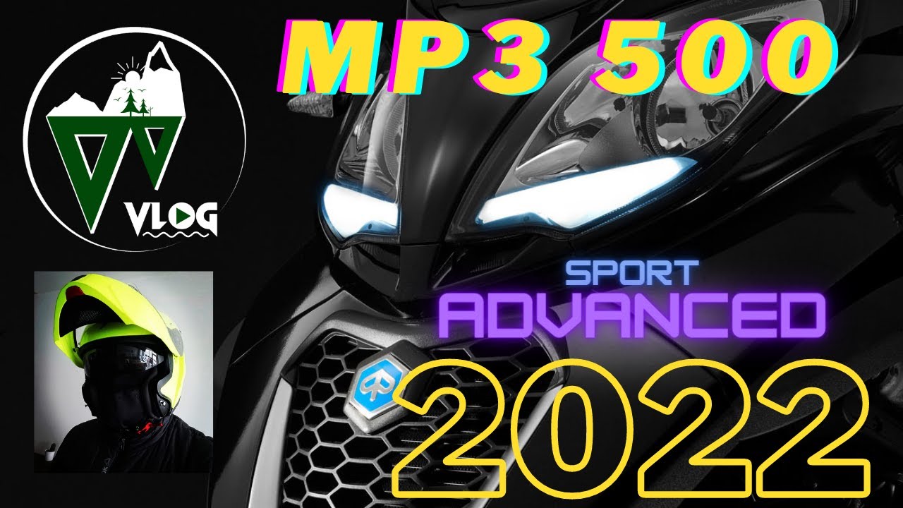 BALADE EN Piaggio MP3 500  #PIAGGIOMP32022