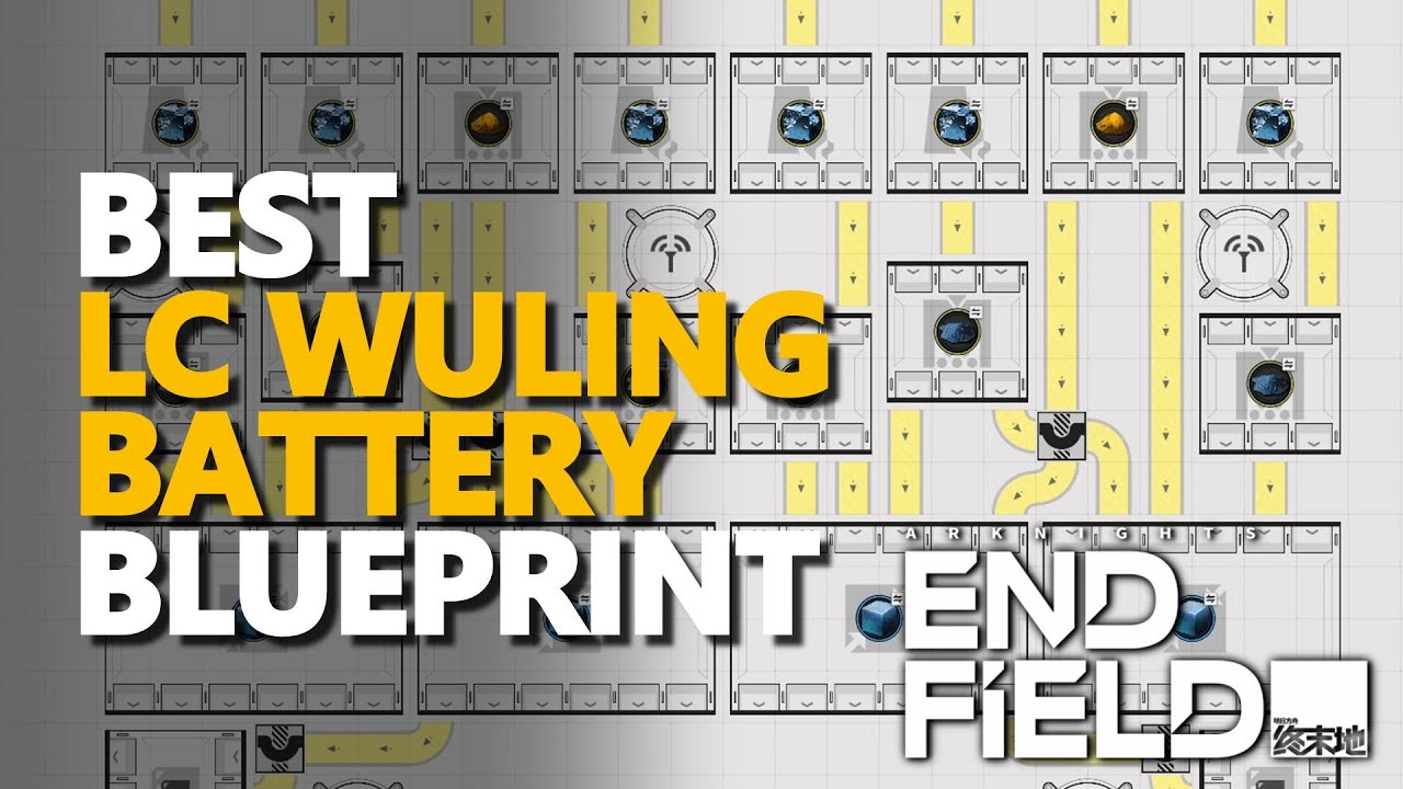Best LC Wuling Battery Blueprint Arknights Endfield - YouTube