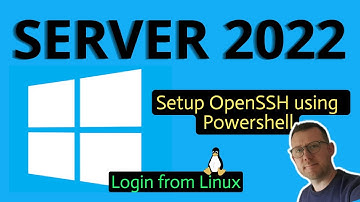 How to Install SSH Server on Windows 2019 - Remote into your computer using a Command Line [OpenSSH]