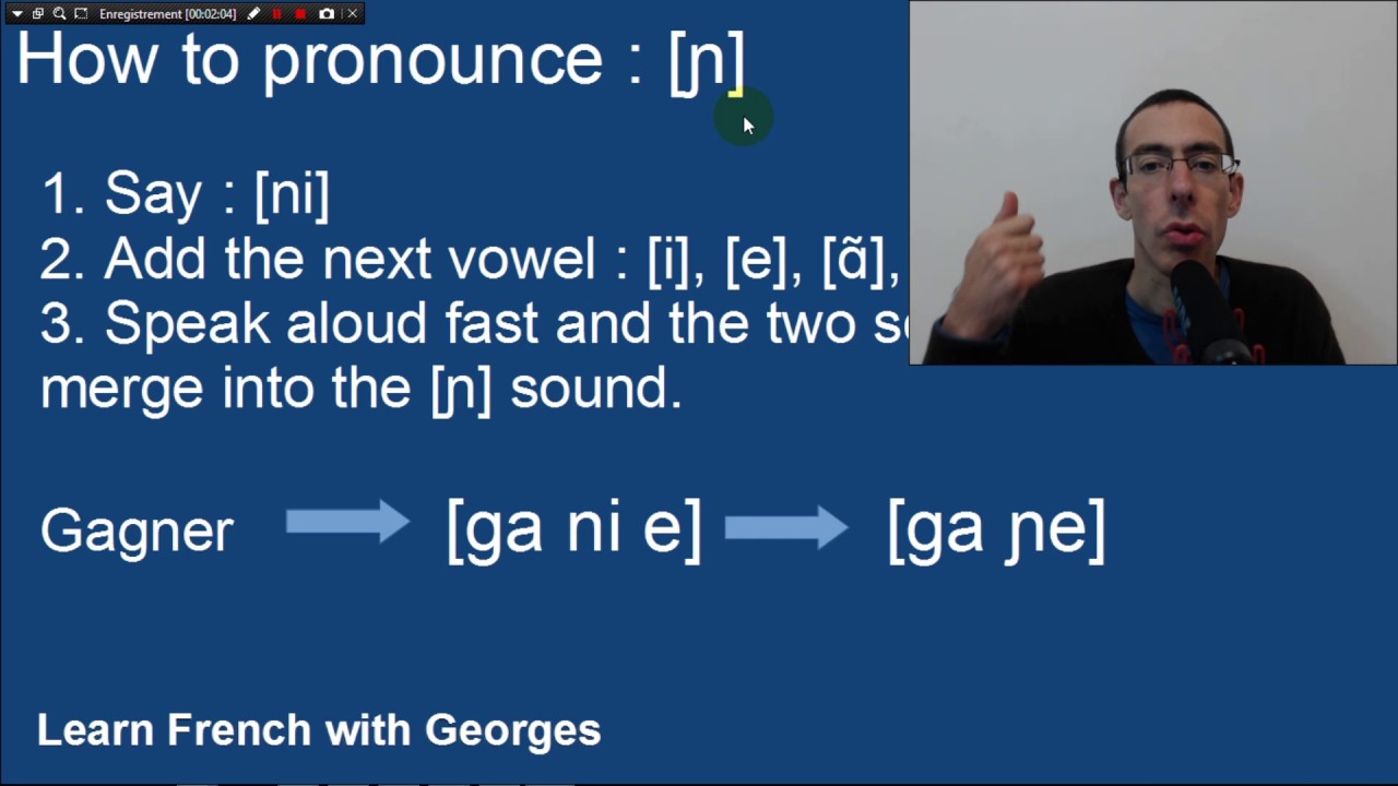 The [ɲ] sound: french phonic alphabet - YouTube
