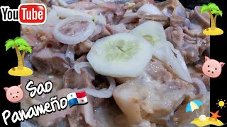 DELICIOSO SAO PANAMEÑO! PICKLED PIG'S FEET#panamá #comida