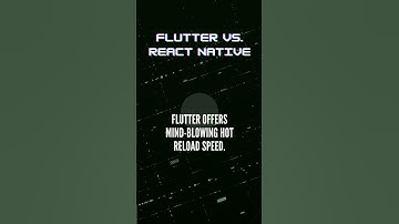 Flutter vs React Native #flutter #crossplatformappdevelopment #react #fluttertutorial  #beginner