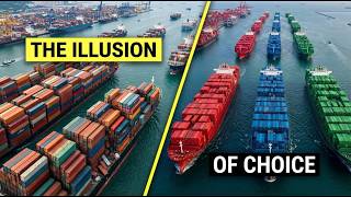 How Only Three Alliances Control Almost All Container Shipping Routes