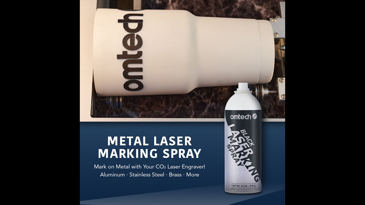 Comparing Metal Laser Marking Sprays - OMTech, CerMark, LBT, & Moly Lube 