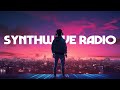 Synthwave and chillwave radio  chill game study edit to