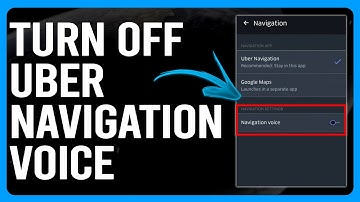How To Turn Off Uber Navigation Voice (How To Mute/Disable Uber Navigation Voice)