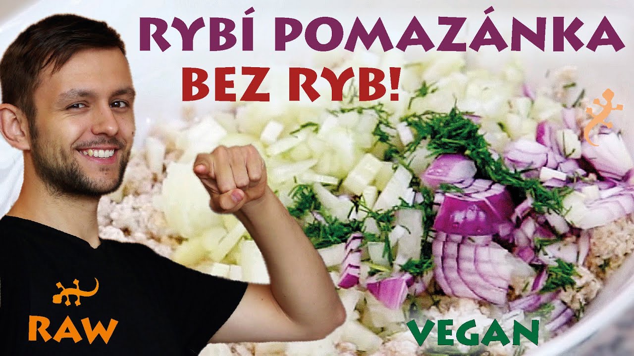 Rybí pomazánka bez ryb – živý recept