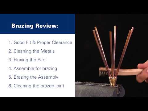 Fundamentals of Brazing #6: Cleaning the Joint