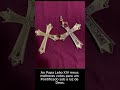 Leão XIV estava usando a cruz peitoral com relíquias #conclave  #pope  #fé   #fe