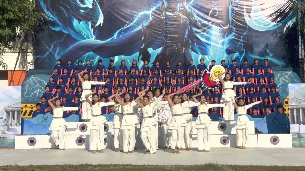 แสตนด์เชียร์และเชียร์ลีดเดอร์บ้านพยับหมอก : ปทุมเทพฯเกมส์2565