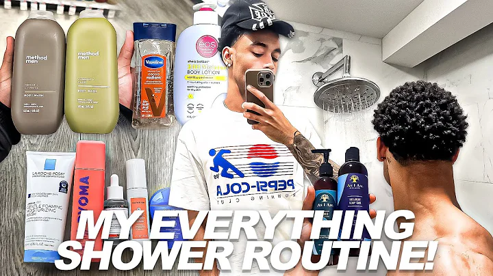 the ultimate EVERYTHING shower routine | skincare, haircare, bodycare + shave routine