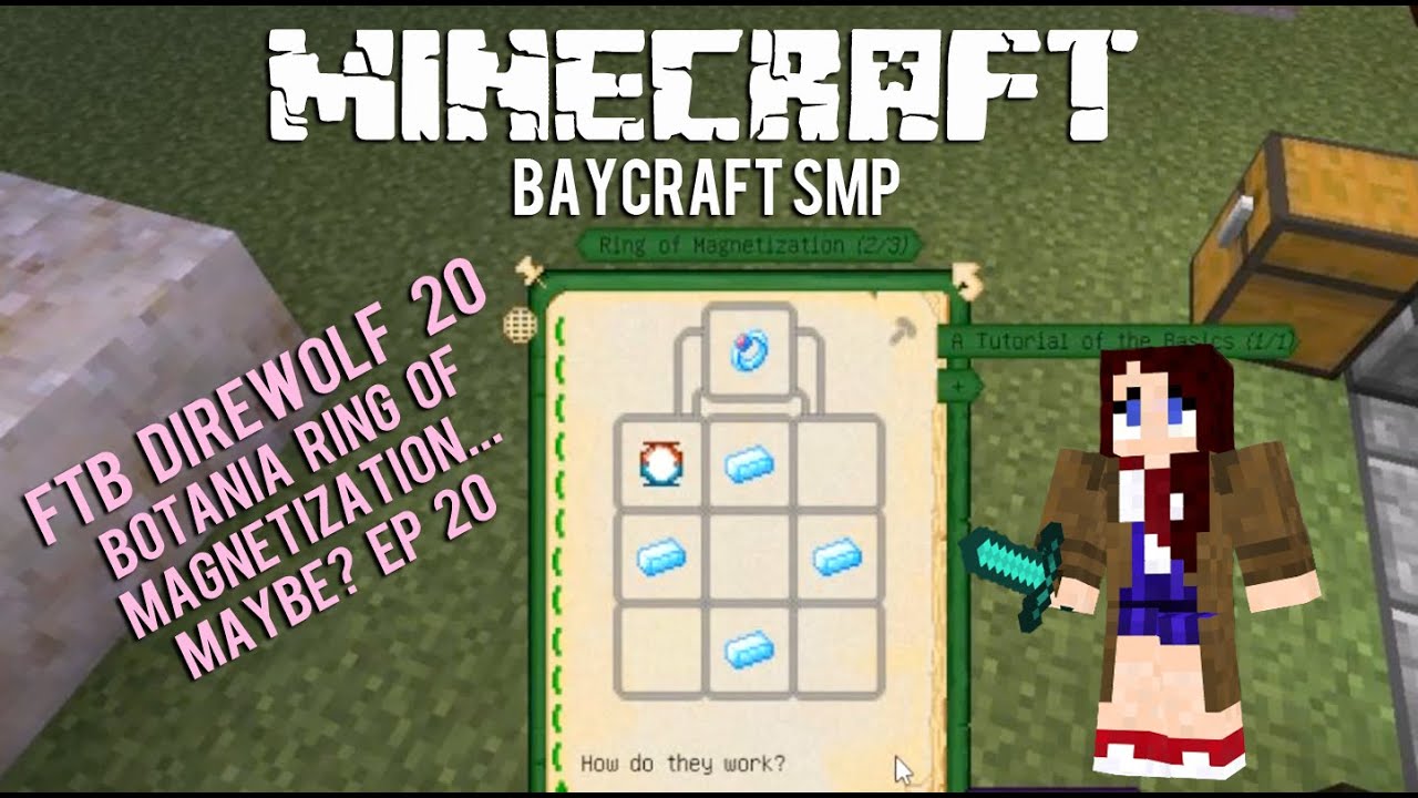 Minecraft | Baycraft SMP | Botania Ring of Magnetization... Maybe? Ep ...