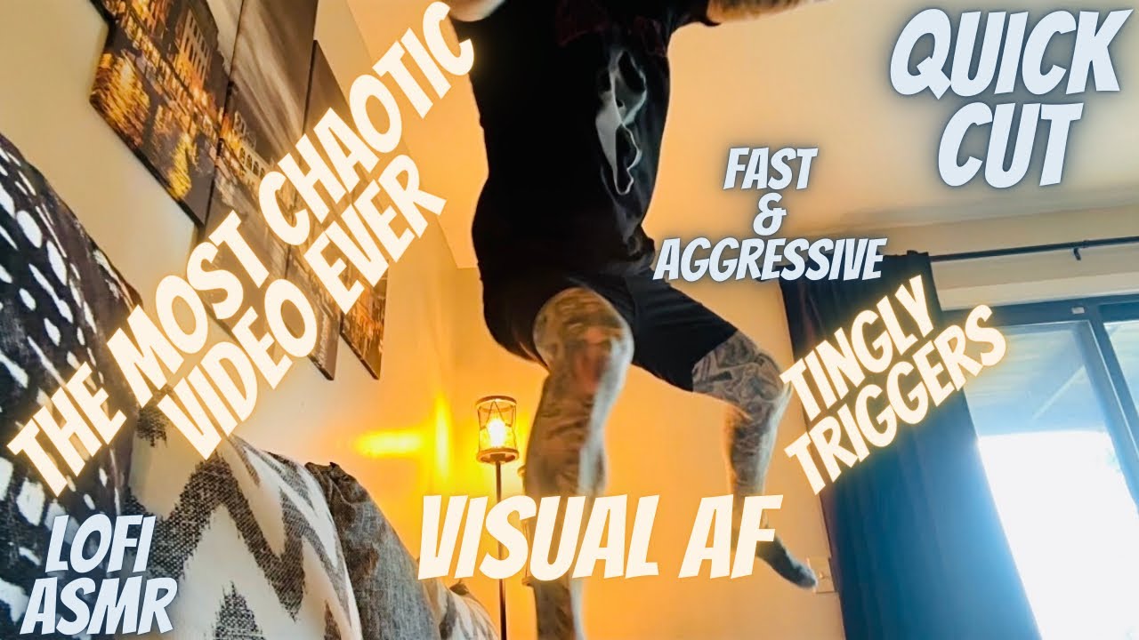 Quick Cut Fast & Aggressive LOFI ASMR | The Most Chaotic Transition Triggers EVER!!!