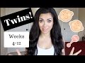 Twin Pregnancy Vlog Weeks 4-12