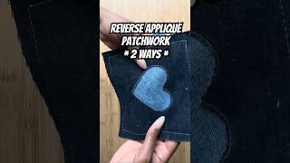 Reverse Appliqué Patchwork / 2 Ways! #sosewalexa #sewing #sewingideas #patchwork