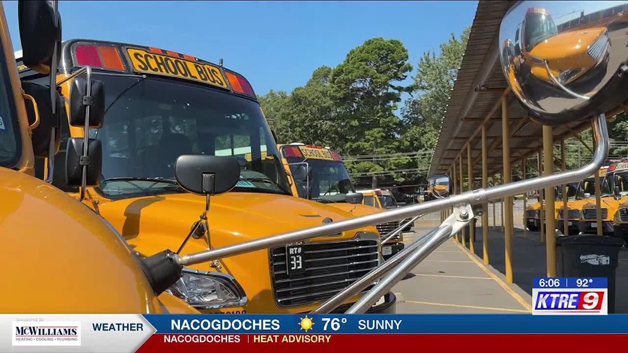 Nacogdoches ISD bus drivers fully staffed for first time in years