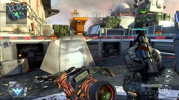 Black Ops 2 SnD 3 Cross Map Tomahawks in 1 Game!!!