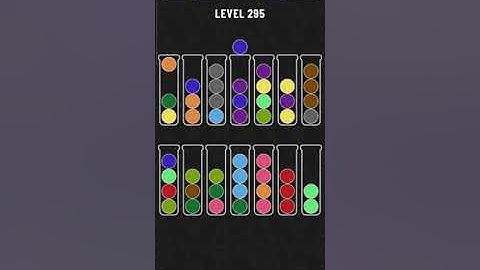 【Level 295】Ball Sort Puzzle