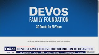 DeVos family celebrates 30 years of Orlando Magic ownership by giving back